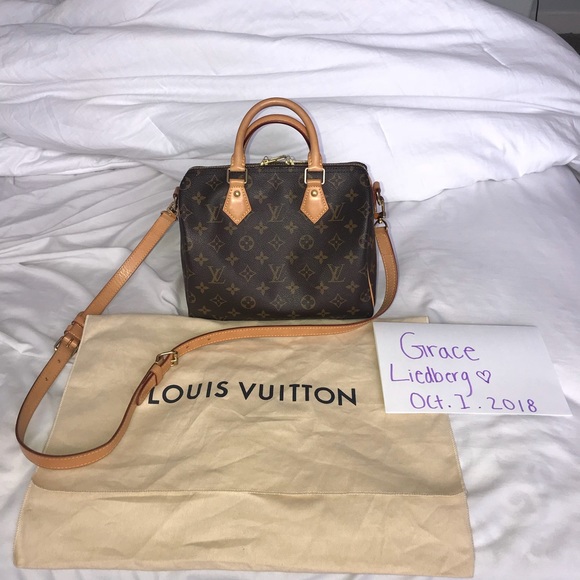 LOUIS VUITTON SPEEDY 25B - Picture 1 of 8